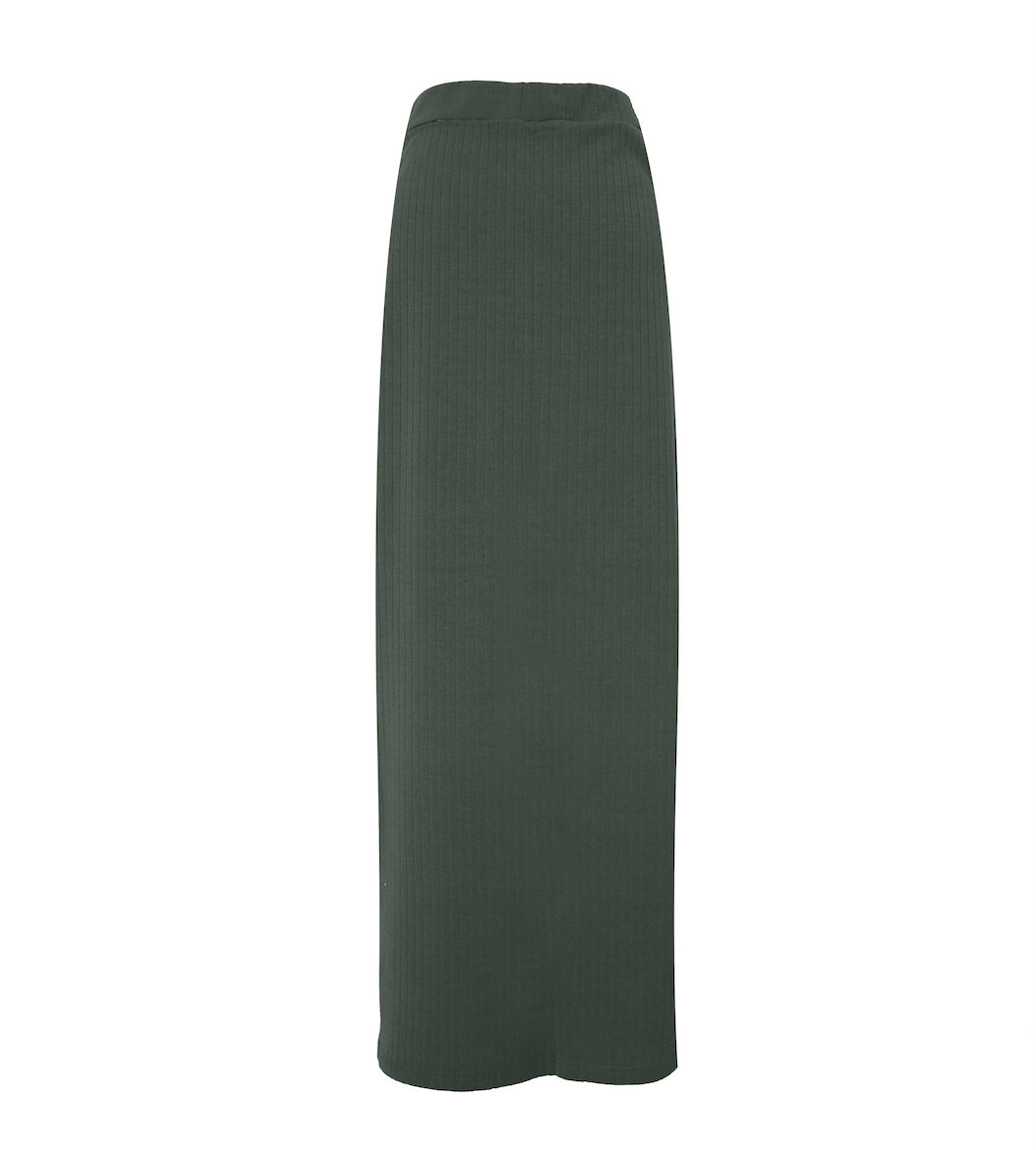 Green maxi skirt clearance 2020