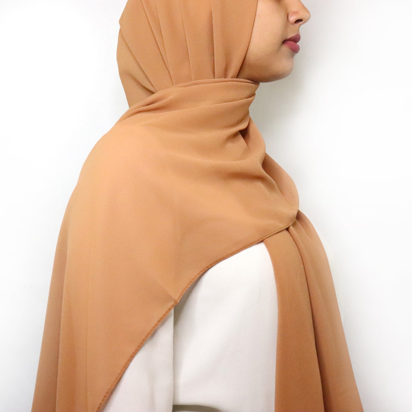 Café - Premium Chiffon Hijab